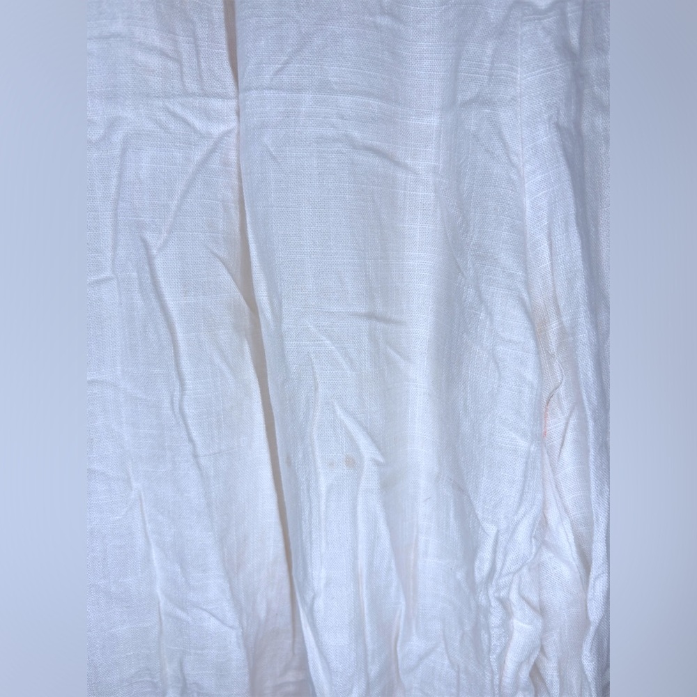 SOLAI Women’s Effortless Flowy Linen Boho Breezy Palazzo Pants - Picture 5 of 9
